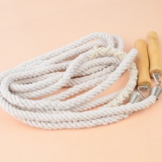 단체 줄넘기 여러명 함께 놀이 운동 체육 게임 협동 야외 활동 긴 로프 단체줄넘기, 1개, 20m