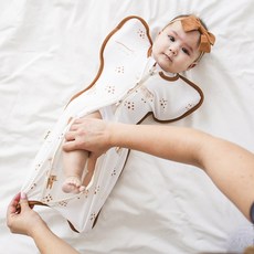 썬데이허그 꿀잠 나비잠 자세 속싸개 메쉬 스와들 업다운 지퍼 아기 수면교육 육아필수품