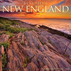 (영문도서)Beautiful New England 2026 12 X 12 Wall Calendar Spiral, Willow Creek Press Calendars, English, 9781549250163