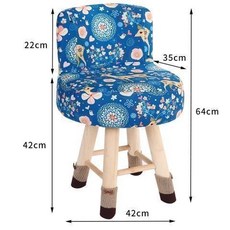 卡通兒童小沙發 寶寶迷你閱讀沙發椅 實木桌腿 可拆洗防滑沙發, 可拆洗+贈凳套】高款梅花鹿