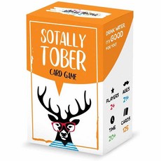 臺灣發貨-全英文版卡牌 sotally tober card game 休閒聚會索塔利託伯紙牌, 1個
