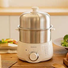 에고고 다용도 스텐 계란찜기 계란삶는기계 에그쿠커, 계란찜기 1단
