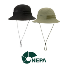 [백화점 매장판] 네파 등산 버킷햇 남성 여성 남여공용 등산모자 아웃도어 캠핑 벙거지 차양모 사파리모자, 네파 카키
