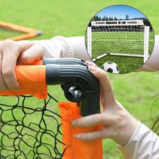 다플 접이식 미니 축구골대 이동식 풋살 캠핑 어린이 야외, 1개, daoll 접이식축구골대(화이트60cm)