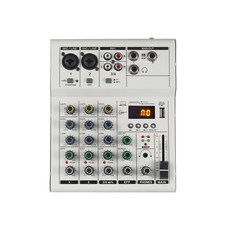 오디오믹서 음향 믹싱 콘솔 믹서 8채널 DSP DJ 블루투스 내장 아날로그 전문 리버브, LX02, B. LX02