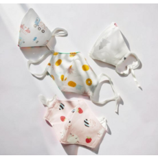 마스크 방한 아기 유아 어린이 겨울 방한 방한대 면 3D 입체 두돌 유아용 인견