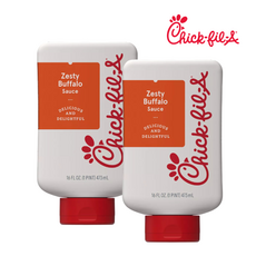 [Chick-fil-A] [1+1] 칙필에이 소스 Chickfila 제스티 버팔로 473ml + 제스티 버팔로 473ml 칙필레 소스 Chick-fil-A Dipping Sauce