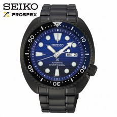 SEIKO PROSPEX SRPD11J1 機械潛水錶 44mm 海龜款 黑x藍