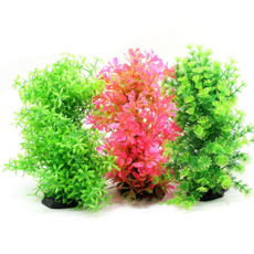 루체트리 인조수초 어항 꾸미기 구피 치어 열대어 은신처 어항장식 수조용품, 2-둥근잎수초