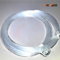 경심줄 외수질채비 기둥줄 갈치 선상 자작 채비 낚시 100m, 투명20호, 1개