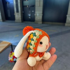 토끼뜨개인형 손뜨개인형 토끼 인형 키링