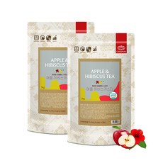 까로망 애플 히비스커스티 파우더, 500g, 2개, 1개입