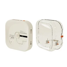 시트렌 R400 레트로 CD 플레이어 휴대용 고음질 컴팩트 음악 앨범 및 가정 사무실 여행용 스타일리시, 03 white set