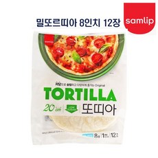 삼립 또띠아8호 504g/밀또띠아8인치/밀또르티아8인치, 1개, 504g
