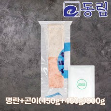 [동림수산] 명란+곤이(450g+450g)900g 명란 이리 곤이 알탕 알찜 해물탕 식자재 재료, 1개, 명란+곤이(450g+450g)900g + 아이스팩
