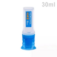 RAYRAYGO 日本國譽【液體直角膠】5款 30ml 強力款 方形頭 透明膠水 黏貼膠水 美勞膠水 勞作膠水 手帳膠水, 1個, 深藍色-30ml (辦公款)