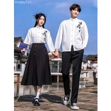 新中式學院風合唱團詩歌朗誦比賽演出服班服套裝