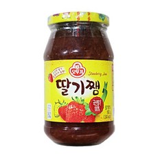 오뚜기 딸기쨈 500g 1개 딸기잼 토스트 식빵