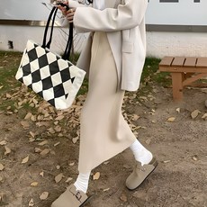 andstyle 女款舒適H針織長裙 261682