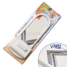 일본 시모무라 VSV-02 V채칼 무채칼 김장용 채썰기, VSV-02 (아이보리), 1개