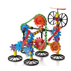 5세 과학원리 톱니바퀴 조립 기어블럭 좋아하는 IQ블록 애기블럭 유아블록 유치원블록 창의력, 1개