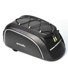 [흔훤국제] 하드선반가방 짐받이가방 후면안장 드라이빙백 8리터 Beauty Home Life, 블랙(PU), 1개