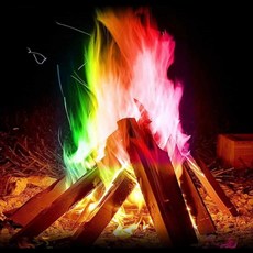 로랑마켓 무지개 불멍가루 30g 오로라불꽃 색불꽃 캠핑컬러불멍, 불멍가루30g