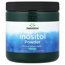 Swanson 스완슨 이노시톨 파우더 8oz 227g 보충제, 1개, 226.8g