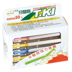 T.KI 鐵齒牙間刷 5入/盒, 1個