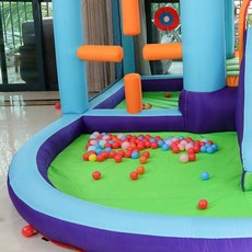 유치원 에어바운스 놀이터 어린이집 야외 대형 에어 트램폴린 운동회 체육대회 행사, 47. 일부웨이브풀변환불가 고객센터문의