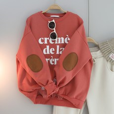 달콩 여성 겨울맨투맨 도톰 따뜻한 긴팔티 델라빵덕오버핏맨투맨(기모)