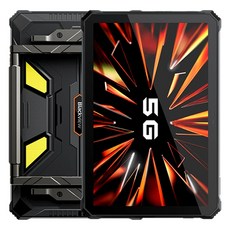 Blackview Active 12 Pro 5G 三防平板電腦 自動對焦投影機 1億像素 30000mAh 大電量, 黑色, 1TB, Wi-Fi+行動網路