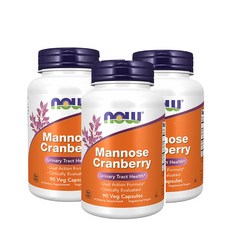 나우푸드 마노스 크랜베리 베지 캡슐, 3개, 90정