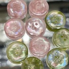 단추 재봉 수선용 옷 옷 수선 단추 수선 핸드메이드 블라우스 고급 셔츠, 15mm 20p, 블랙