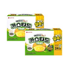 롯데카스타드 대용량 실속 패키지 24p, 552g, 2개