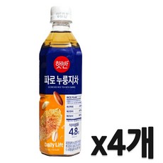햇반 파로 누룽지차 500ml, 4개