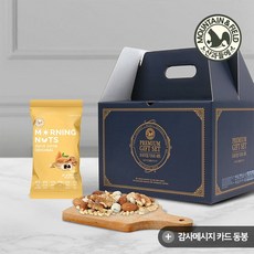 산과들에 하루견과 모닝너츠 100입 선물세트 감사카드 동봉, 100개