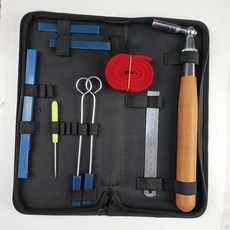 가용 피아노튜닝도구세트 업그레이드 도구 한 목재 조율사 리폼 세트 튜닝도구세트 (색상 분류-10종세트 대추나무 손잡이 안팔각 대렌치), 1개