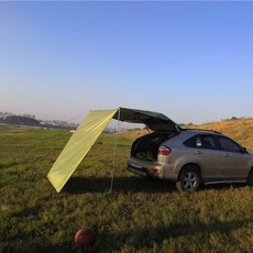 차량용 차박 타프 200*440cm, 밀리터리