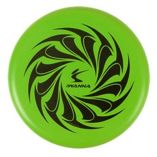 아이워너 소프트 플라잉 디스크, 옐로우, 1개