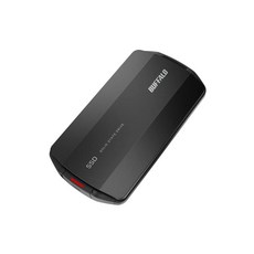 Amazon.co.jp 한정 버팔로 SSD 외장 1TB USB3.2 Gen2 Type‑C 최대 읽기 속도 1050MB/초 방진 방수 IP55 충격 방지 MIL‑STD 포터블 iPh