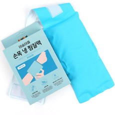 테슬테즐 손목 냉 찜질팩 스카이블루, 1개