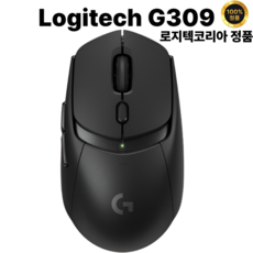 롸이트 스피드 무선마우스 G309, 블랙, 정품