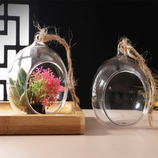 하영디자인 테라리움 투명볼 5쌍 투명볼 화분, 10cm