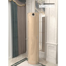 자외선 자동 신발 살균기 탈취 소독기 가정용 신발살균 심플 다기능 회전식 현관 원통형, 샴페인, 6층 직경40 높이99 밴드램프 비살균