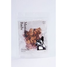 【草泥貓-巴豆先生】寵物手工零食, 1個, 巴豆先生, 80g, 甜菜牛肉塊