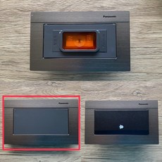 Panasonic 國際牌 GLATIMA 緊急押扣 鈦坦灰 無孔蓋板, 1個, 灰色/無孔蓋板/0孔蓋板,鈦坦灰/直式面板