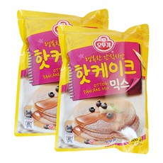 데일즈기획 오뚜기 핫케이크 믹스, 500g, 2개