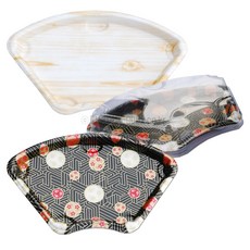 일회용 포장 배달 용기 BS-2800 우드 100개 정육 모듬 회 초밥