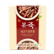 본죽 쇠고기 장조림 170g X 4